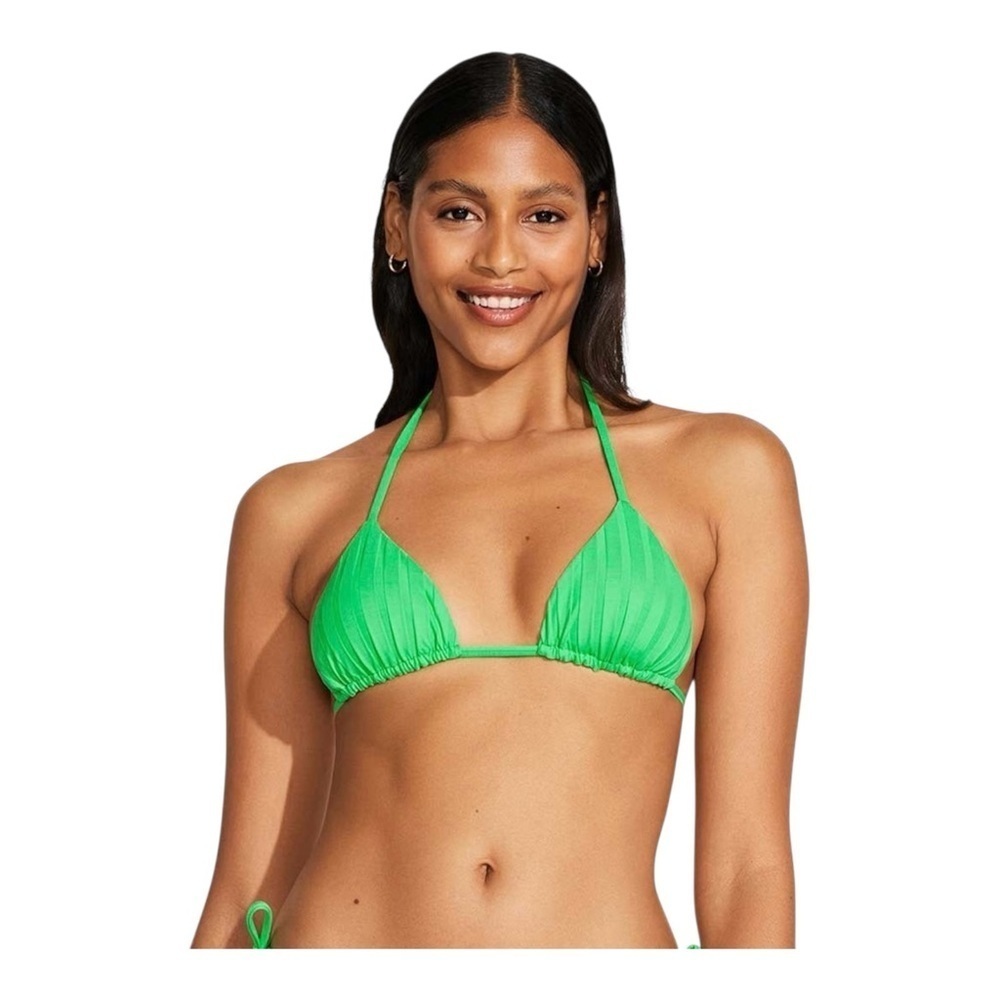 Vitamin A Gia Triangle Top - Spearmint SuperRib NWT